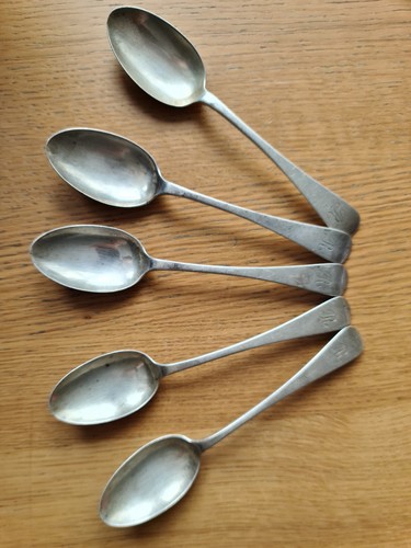 Silver spoons vintage - silver,