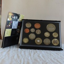 2010 UK ROYAL MINT 13 COIN DELUXE PROOF SET - sealed/coa