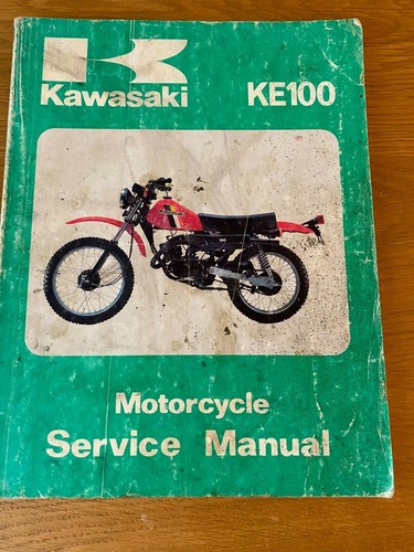 Kawasaki ke100 workshop - ke100,