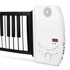 Portable 61-Key Roll-Up Digital Piano: Travel-Friendly Hand Roll Keyboard