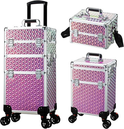 Shiny pink 1 rolling - pink, 3-in-1