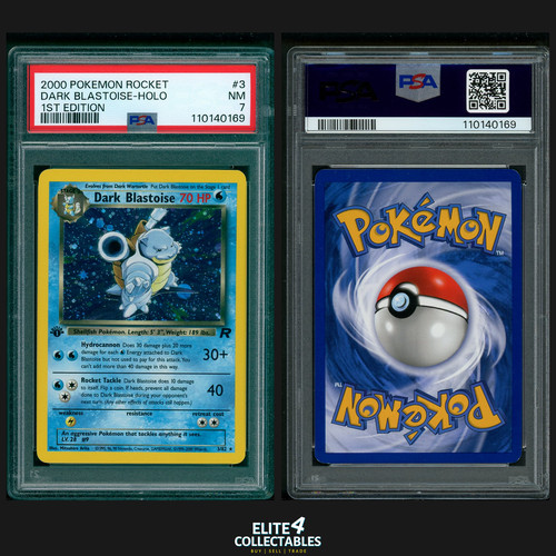 Dark blastoise holo - dark, 1st