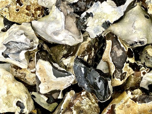 Flint from south downs - from,