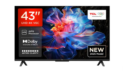 Tcl 43v6c 4k direct led - tcl, 43"