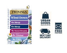 Twinings Wind Down Collection Tea Selection for Relaxation Sleep Calm & Unwind