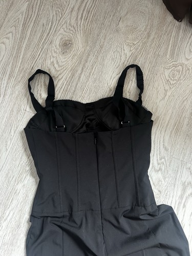 Polly black midi corset - oh,