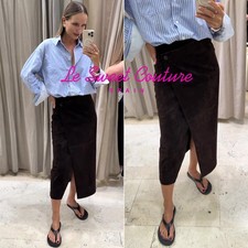 ZARA WOMAN FW25 BROWN 100%