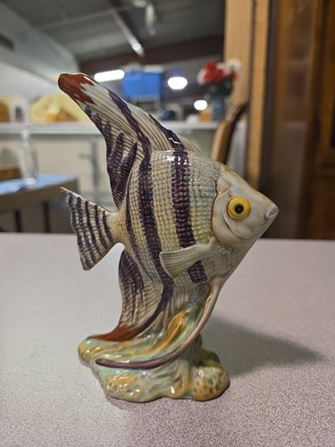 Beswick angel fish figurine - angel,