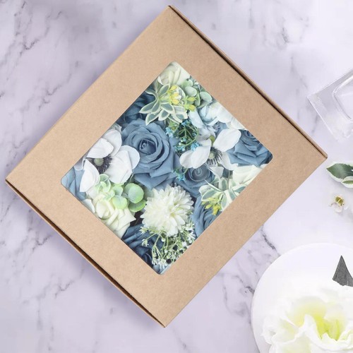 Artificial flowers box - flowers,