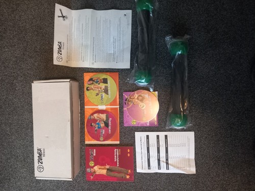 Unused zumba fitness weights - fitness,