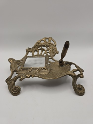 Vintage castilian ornate - ornate, brass