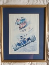 Ayrton Senna Limited edition print 