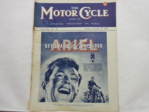 November 6th 1947 - , motor