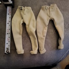 2 Pairs Vintage Barbie/ Sindy Cream Jodhpurs / Trousers 
