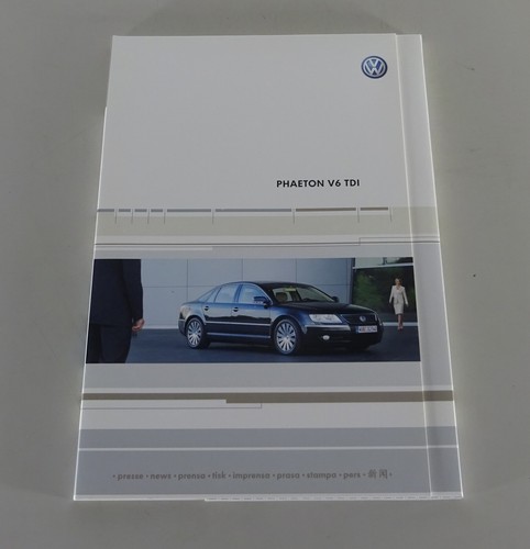 Press dossier phaeton v6 - dossier,