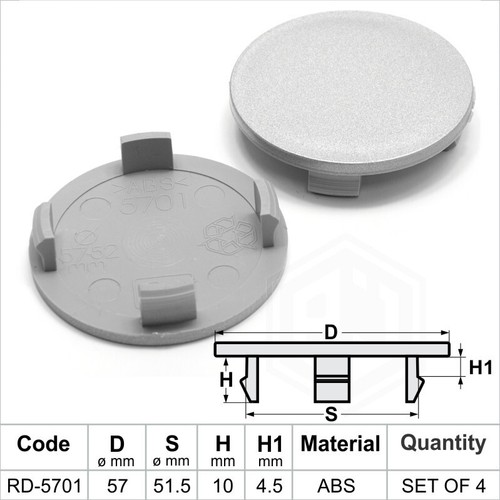 Alloy wheel center caps - , centre