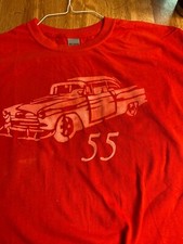 Hot Rod T-shirt / 55 Chevy /