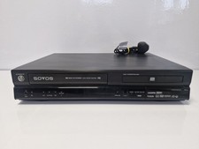 Sovos SVS01 DVB-T VCR DVD VHS Player - Record VHS to DVD - Black - No Remote