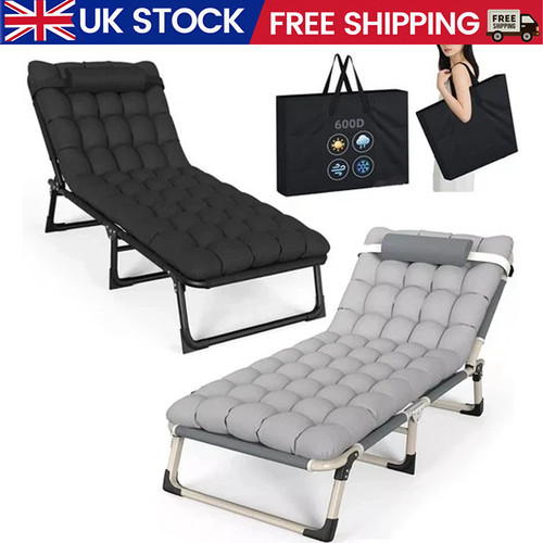 Single folding bed sun - folding, lounger