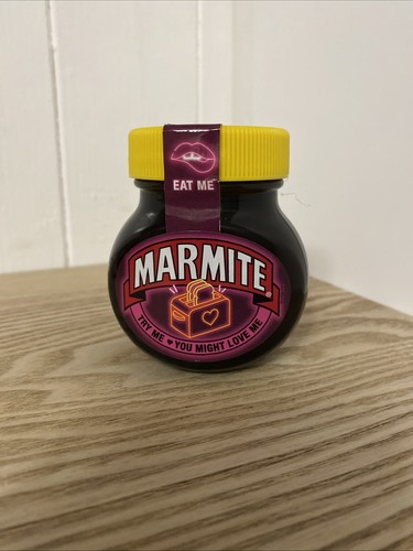 Marmite eat try you - eat, me,