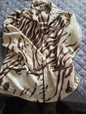 Womens Animal Print Fleece