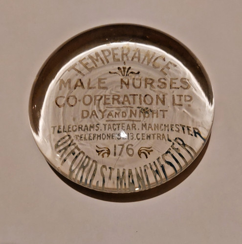 Antique temperance male nurses - male,