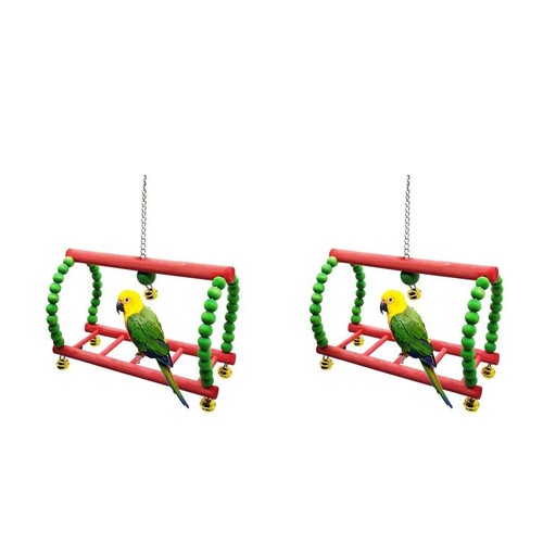 Pieces bird parrots - 2, perch