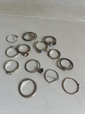Job Lot Silver Metal Layering