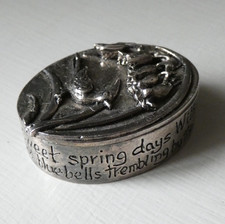 Vintage Silver Scenes Plated