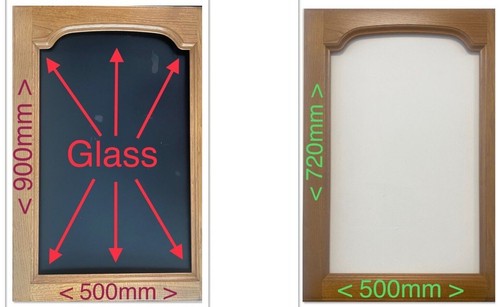 Solid wood kitchen unit doors - wood,