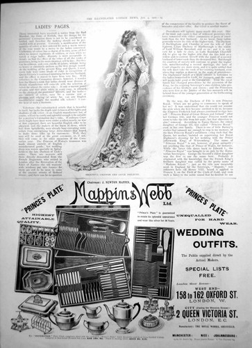 Antique old print - antique, chiffon