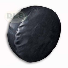 Spare Wheel Cover Black Vinyl Land Rover Series, Defender 750x16 DA2021