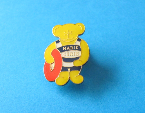 Marie curie pin badge cancer - marie,