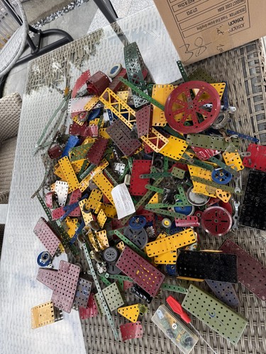 Vintage meccano metal - vintage,