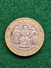 2015 Magna Carta Two Pound £2 Coin 