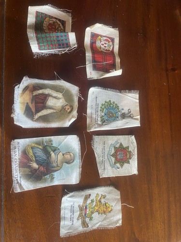 Vintage silk cigarette cards - 7,