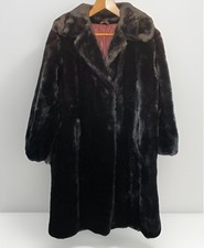Tissavel Vintage Faux Fur Coat