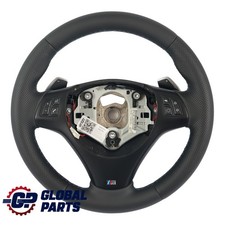 BMW E92 E93 LCI NEW Black Leather M-Sport Thick Steering Wheel Paddle Shift