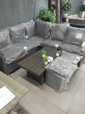 Kettler Palma With Mini Corner Sofa And Coffee Tabke In Rattan
