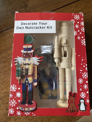 Decorate your own nutcracker - decorate,