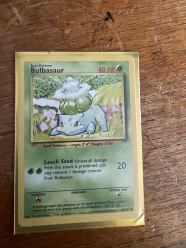 1995 pokemon bulbasaur 102 - 1995,