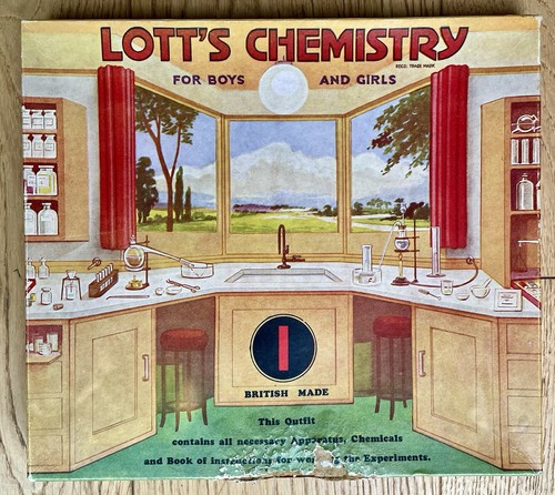 Vintage lott chemistry - chemistry, set