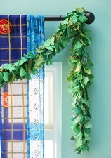 Recycled Garland Xmas