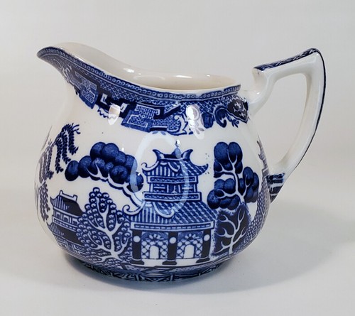 Blue willow pitcher soho - pitcher,