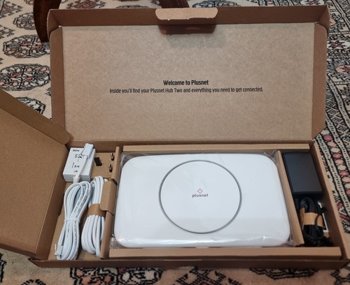 Plusnet hub two router white - hub,