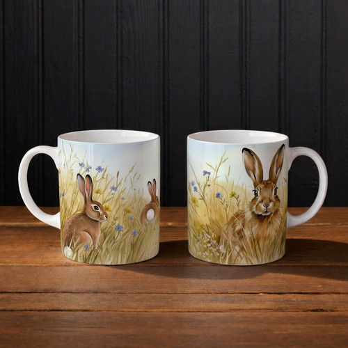 Hare rabbit mug wildlife - hare,