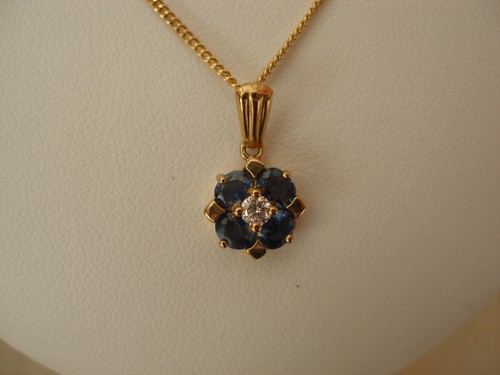 Carat sapphire diamond - &,