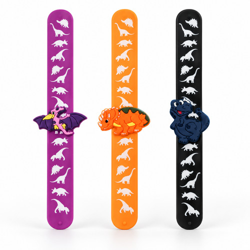 Kids dinosaur slap - kids, bracelet