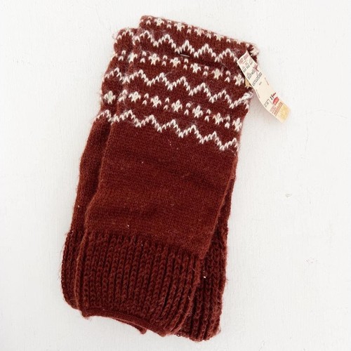 1980s leg warmers brown fair - 1980s,