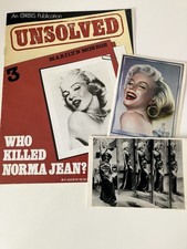 Marilyn Monroe Memorabilia Post Cards And Incomplete Magazine